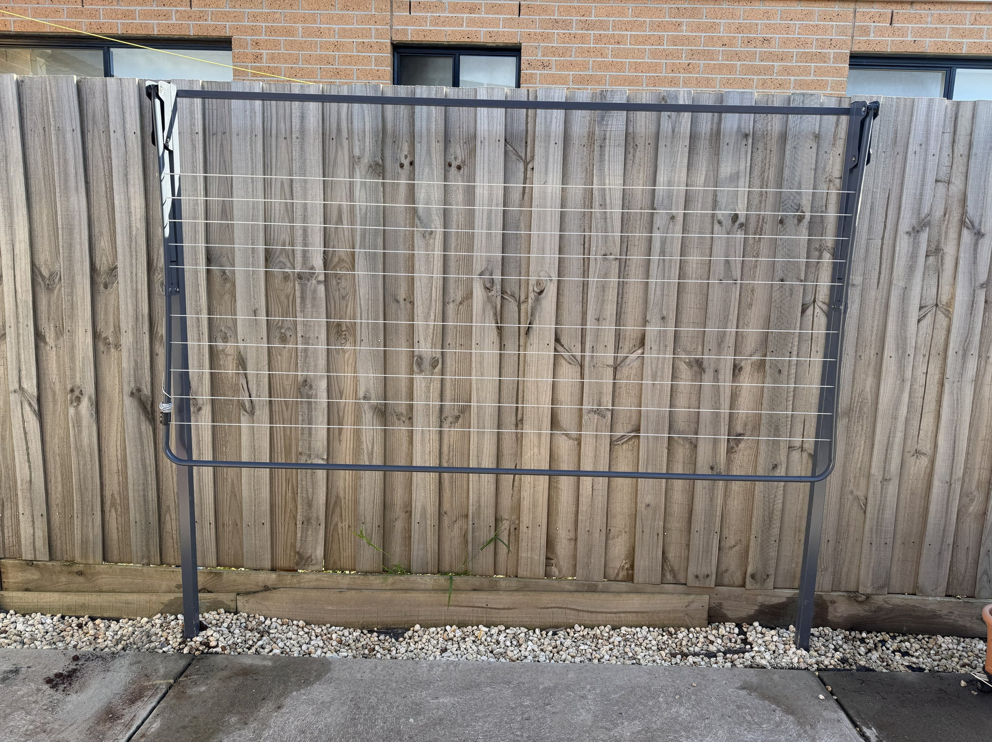 Hills 26m Double Folding Clothesline - FULLY INSTALLED