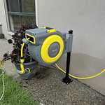 20m Retractable Garden Hose Reel.. Fully Installed