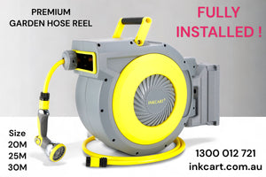 25m Retractable Garden Hose Reel.. Fully Installed