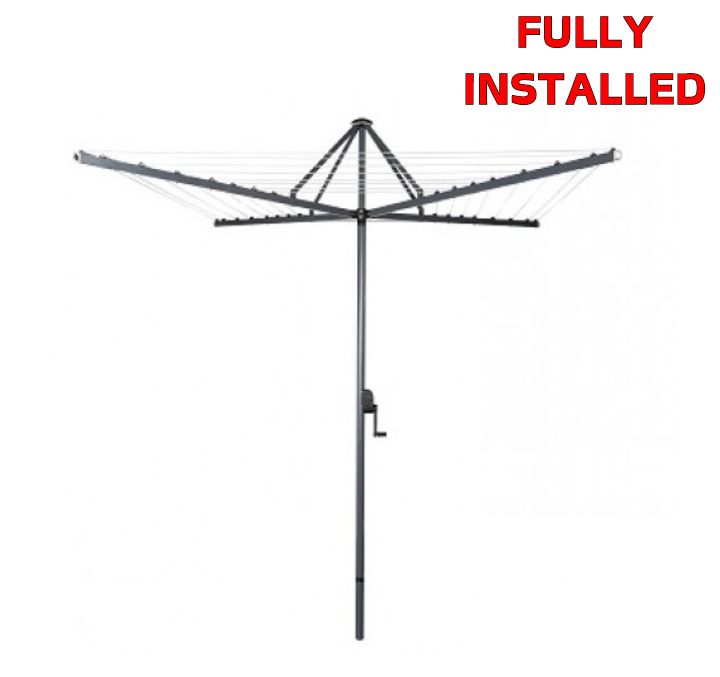 Daytek M32 Rotary Clothesline | Fully Installed – INKCART