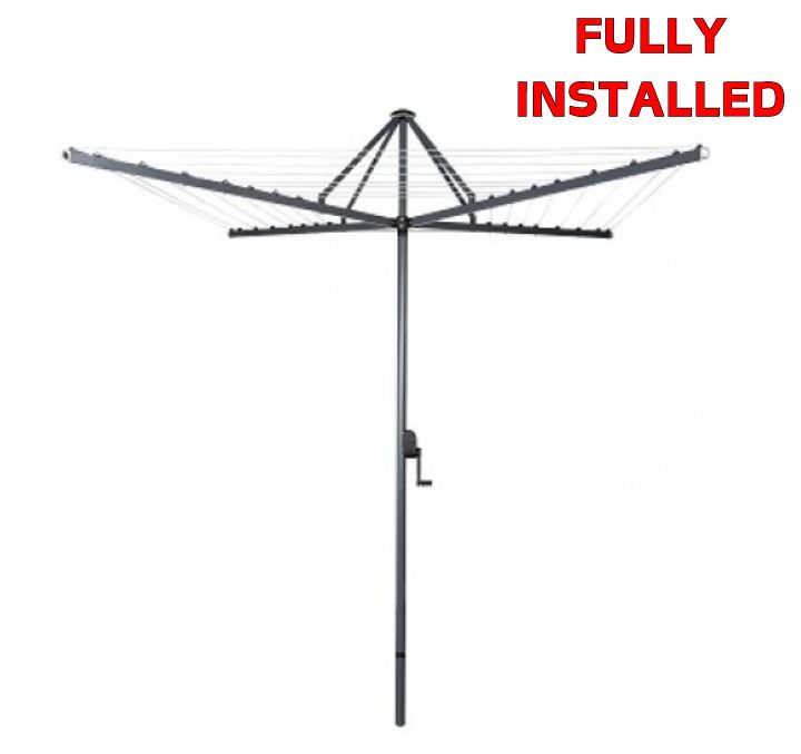Daytek M52 Rotary Clothesline | Installed West Melbourne – INKCART