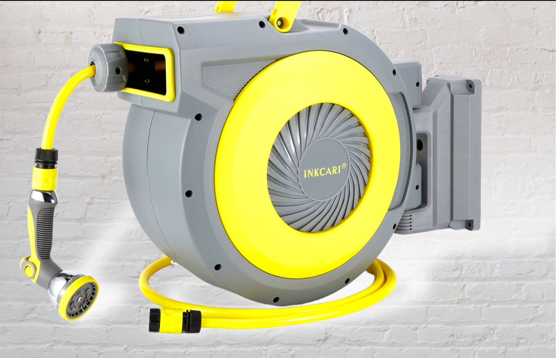 25m Retractable Hose Reel | Fully Installed – INKCART